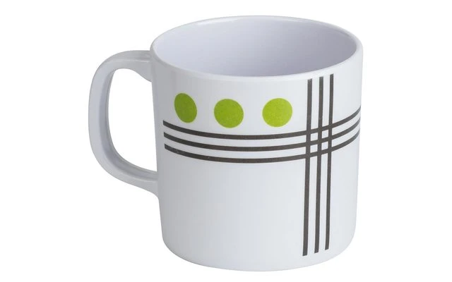 Berger Dots Melamin Essteller Grün 7 Berger Dots Melamin Essteller Grün – Bild 7